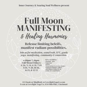 Full Moon Manifesting & Healing Harmonies Sound Bath